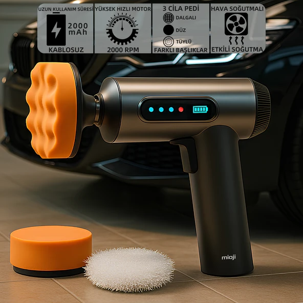 Mioji Mio CS7 2000mAh Araba Cilalama Makinesi