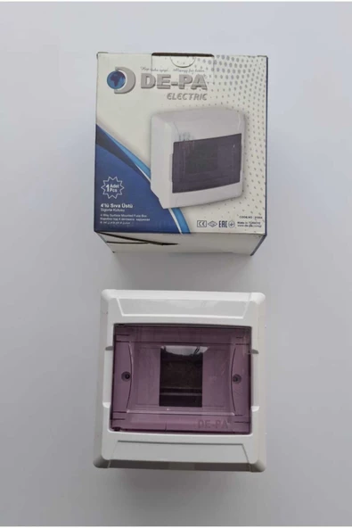Depa 4 Lü Sigorta Kutusu Sıva Üstü - 2