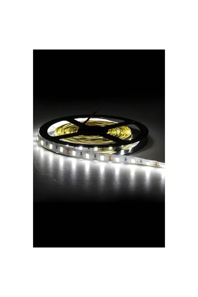 Schuar 3535 Yeni Nesil Şerit Led Beyaz 10 Metre + 10 Amper 120W Trafo