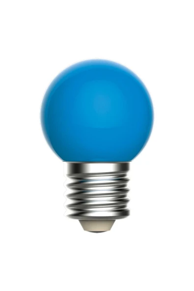Makel 1W Led Mavi Gece Lambası Ampulü - 2