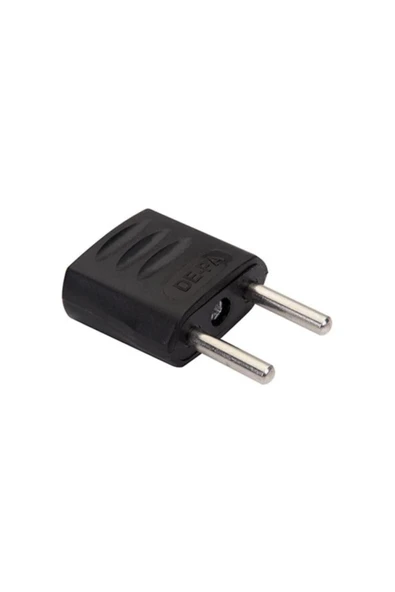 Depa De-Pa 11115 Amerikan Priz Çevirici Usd To Eu Fiş Çevirici (Siyah)