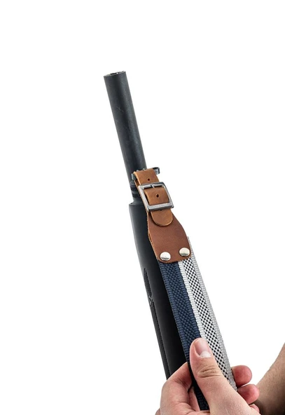 Tüfek Askı Kayışı - Savage - 3.5 cm Kolon - Beyaz/Lacivert - Resim 3