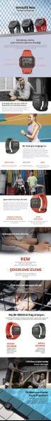 Amazfit Neo Retro Akıllı Saat Siyah (Amazfit Türkiye Garantili) - 3