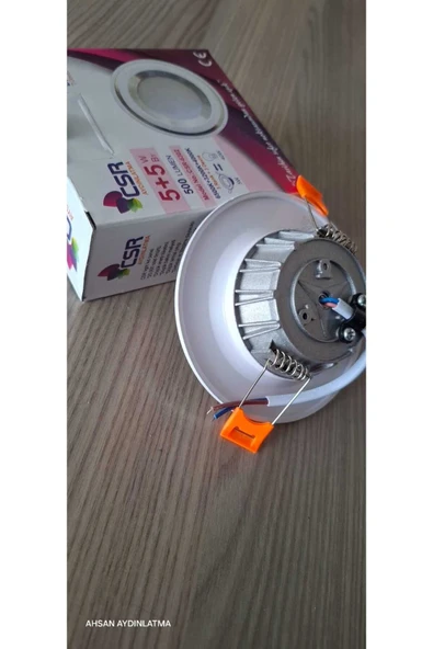 Csr 3 Renk Spot Beyaz-Krom Işık Renkleri Beyaz,Ilıkbeyaz Vegünışığı - 2