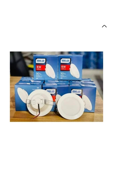 Masiva 6W Cob Led Beyaz Kasa Spot Gömme Tavan Armatürü 1Adet
