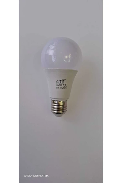 Zmr Ahsan Ayd. 15W Led Ampul Işık Rengi Beyaz Duy Tip E27