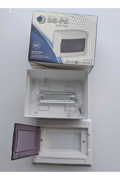 Depa 6 Lı Sıva Üstü Sigorta Kutusu