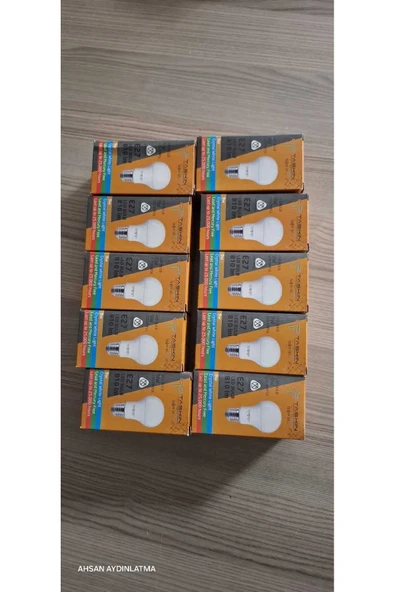 Taşkın 9Watt Led Ampul 10 Lu Avantajlı Paket