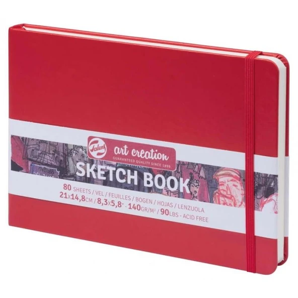 TALENS ART SKETCH BLOCK RED 15X21 140gr