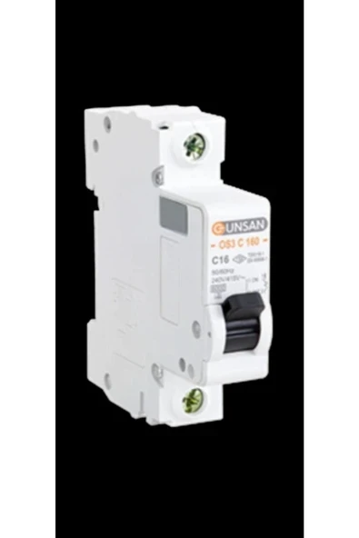 Globalıght Günsan Otomatik Sigorta 16 ,6 Ka 1X16A.