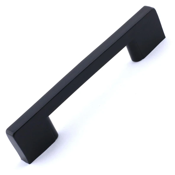 (SERT PLASTİK) 20 Adet Köprü 96 Mm Siyah Mobilya Mutfak Çekmece Dolabı Dolap Kulbu Kulpu Kulpları - 5