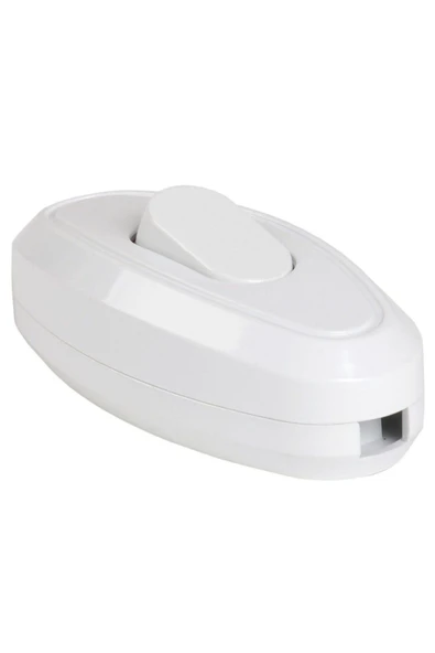 DEPA Ara Puar Çıt Çıt Anahtar Aç Kapa Düğme Üst Kaliteli Beyaz