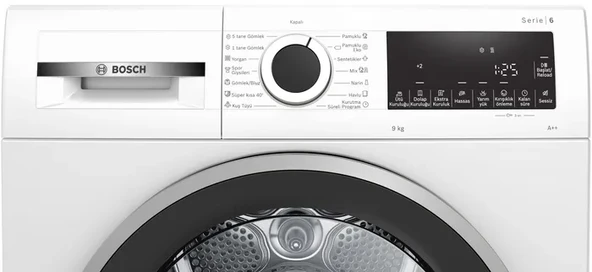 Bosch WQG241A0TR 9 kg Çamaşır Kurutma Makinesi - 3