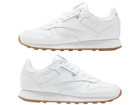 Reebok  CL LTHR Beyaz Unisex Sneaker Ayakkabı 100010472 - 4