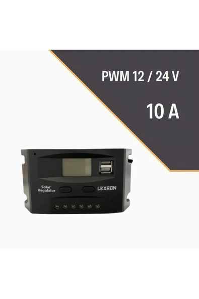 Lexron 10A Pwm Şarj Kontrol Cihazı - 1