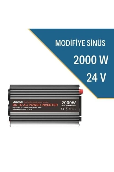 Lexron 2000W -24 V Modifiye Sinüs İnverter