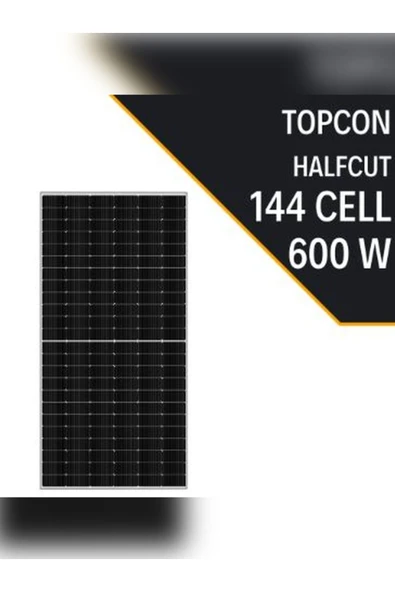 Lexron Topcon 600W Half Cut Güneş Paneli