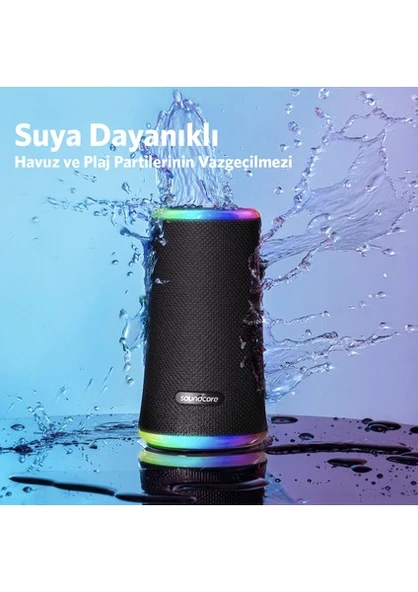 Anker SoundCore Flare II Mavi Bluetooth Hoparlör - Resim 6