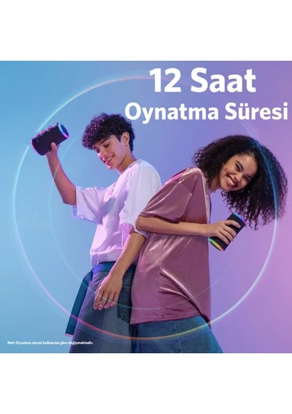 Anker SoundCore Flare II Mavi Bluetooth Hoparlör - Resim 7