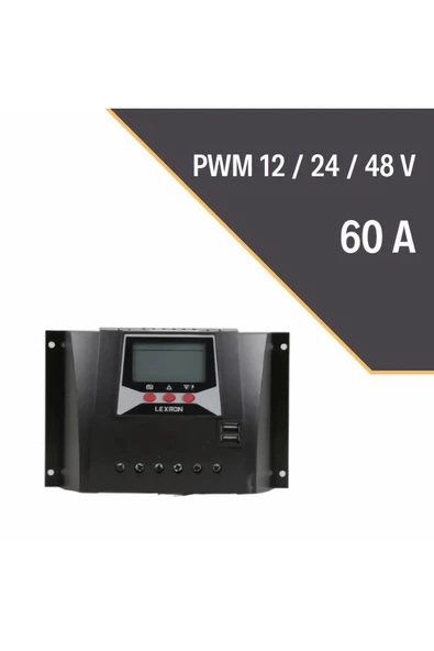 Lexron 60A Pwm Şarj Kontrol Cihazı - 2