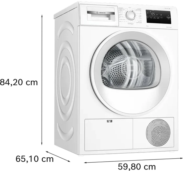 Bosch WTH22201TR 8 kg Çamaşır Kurutma Makinesi - 5