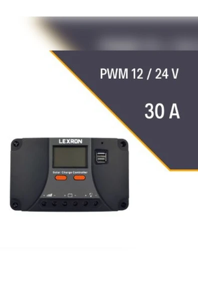 Lexron 30A Pwm Şarj Kontrol Cihazı