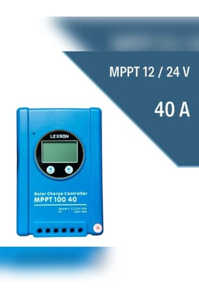 Lexron 40A Mppt Şarj Kontrol Cihazı