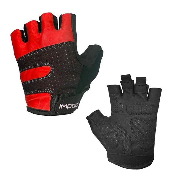 İMPACT PEAK KISA PARMAK ELDİVEN JELLİ KIRMIZI XL ELD-233