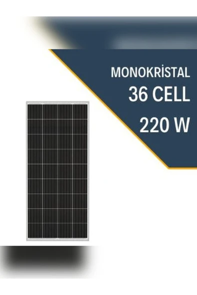 Lexron 220W Monokristal Güneş Paneli
