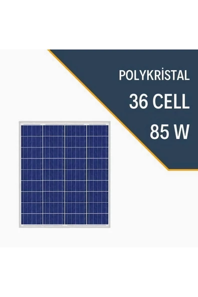 Lexron 85W Polykristal Güneş Paneli