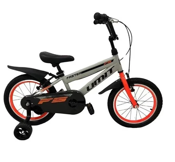 ÜMİT 1621 FASTER-ST-V-ERKEK ÇOCUK BİSİKLETİ 16 JANT GRİ KIRMIZI - 1