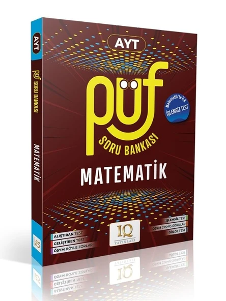 IQ Yayınları AYT Matematik PÜF Soru Bankası
