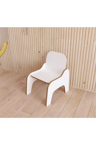 Fahrettin Küçük Montessori Iki Çekmeceli Aktivite Oyun Çalışma Masası 1 Adet Sandalyeli - Resim 3