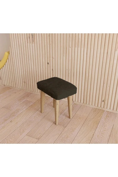 Fahrettin Küçük Montessori Çocuk Taburesi Çocuk Sandalyesi Çocuk Oturağı Ahşap Tabure Puf Oturak - 3