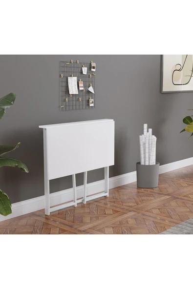 Fahrettin Küçük Work Katlanabilir Çalışma Masası Bilgisayar Masası Çizim Masası 50x80 Cm - 3