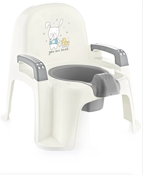BabyJem Afacan Lazımlık 004 Beyaz