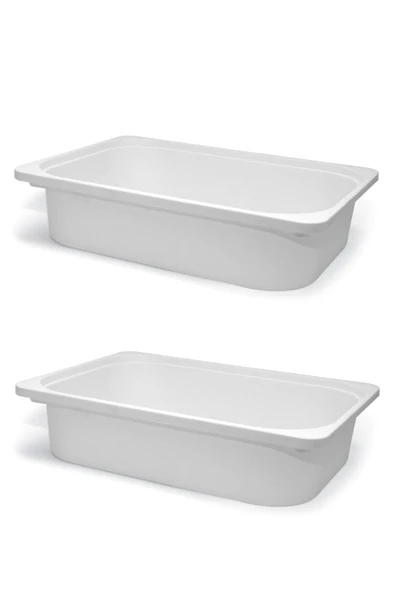 Fahrettin Küçük Montessori Oyuncak Dolabı Kutusu Saklama Kutusu 2 ADET 41x30,5x10 Cm Çocuklar Için Aktive Kutusu - 3