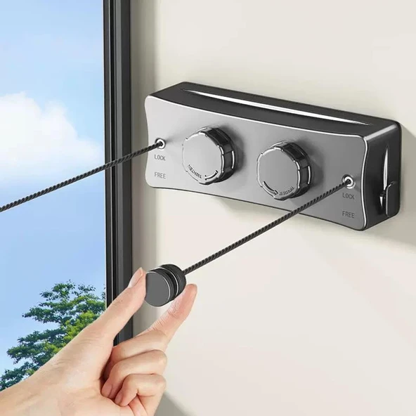 Mioji Mio CH5 Duo Portatif 20Kg Dayanıklı Çek As Çamaşır Askılığı - 3