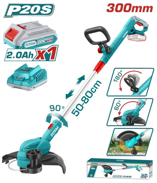 Total TGTLI203285 Akülü Tırpan