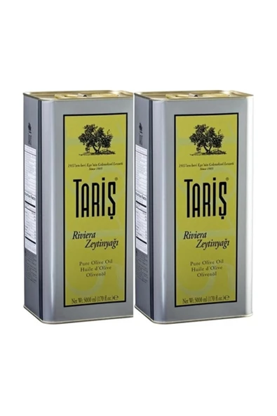 Tariş Zeytinyağı Riviera 5 Ltx2 Adet : 10 Litre - 2