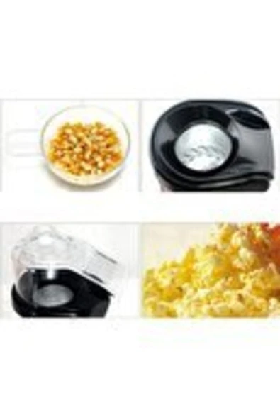 STYLISH STORE Mısır Patlatma Popcorn Makinesi Yağsız Kullanıma Uygun - 2