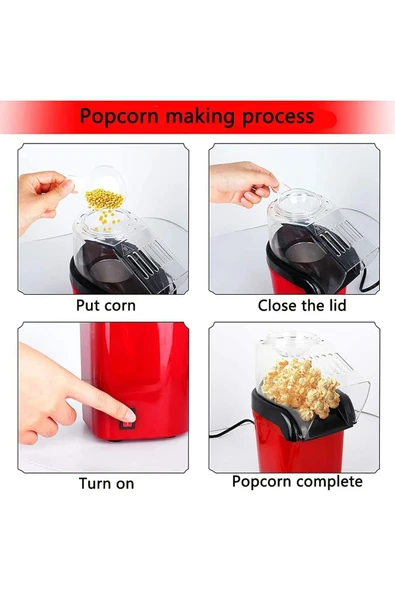 salezza Mısır Patlatma Popcorn Makinesi - 3