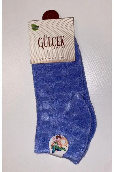 Kadın Havlu Pamuklu Patik Çorap 6 Lı - Resim 3