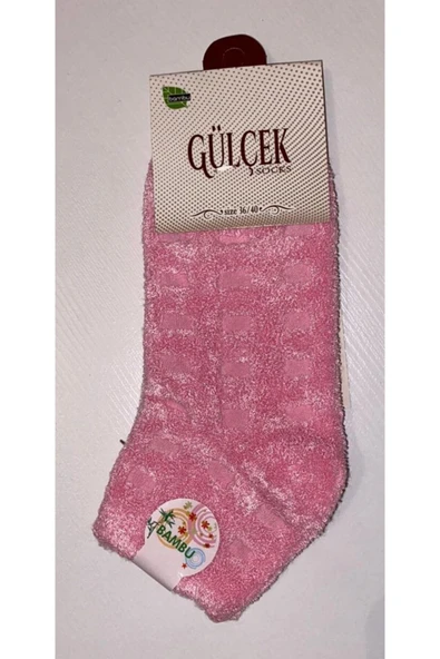 Kadın Havlu Pamuklu Patik Çorap 6 Lı - Resim 6