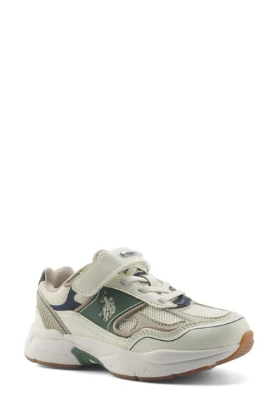 U.S. Polo Assn. SUPOLE 5FX 101946620 Erkek Çocuk Spor Ayakkabı Bej 31-35