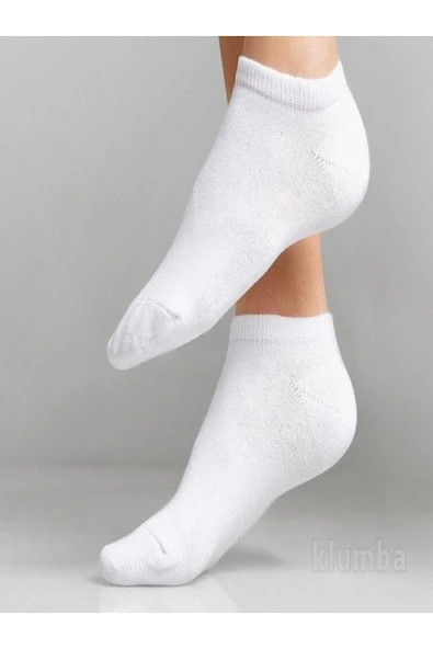 Unisex Düz 5'li Patik Çorap - 2