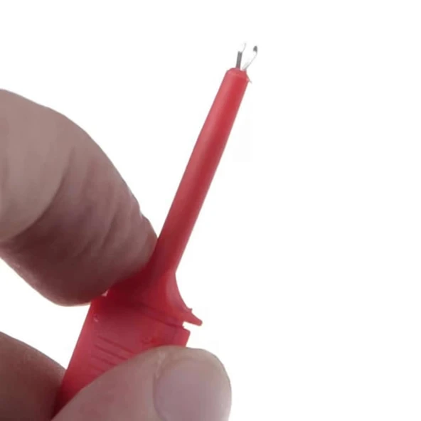 10 lu Dişi Dupont Kablolu Kanca Lojik Analizör Prob  Mini Test Kancası Lehimsiz Tutucu Yakalayıcı Tel Klips Kelepçe Soket 5 Renk - 8