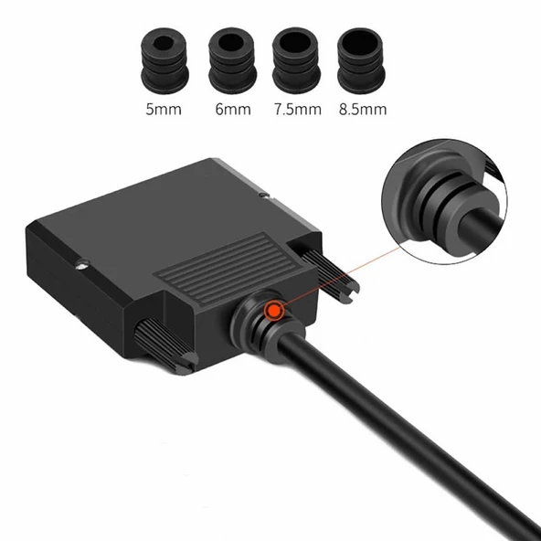 Kutulu DB25 to Dip Adaptör Dişi Terminal Soket  25 Pin D-Sub Paralel Port Haberleşme Uart DC 3V 5V Bilgisayar Modem Uydu Alıcı GSM Barkod Yazarkasa Firmware Güncelleme - Resim 8