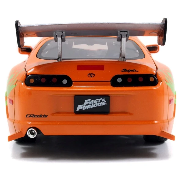 Jada 1:24 Fast & Furious Brian's 1995 Toyota Supra Mk4 Figürlü Set - 2