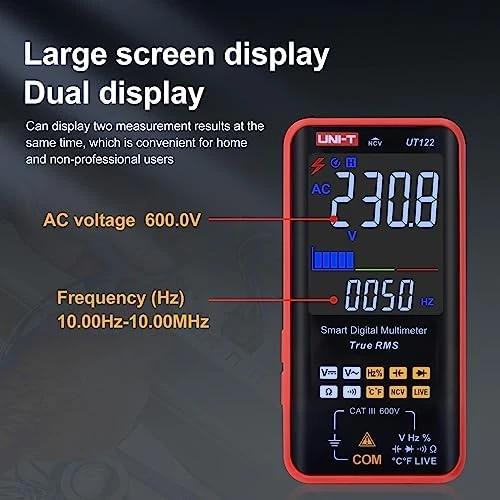 UNI-T UT-121A True Rms Akıllı Dijital Multimetre - 3